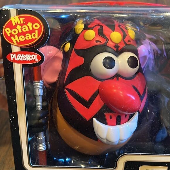 STAR WARS Darth Mash 2007 Mr. Potato Head Playskool Disney Star New in box - Picture 2 of 9
